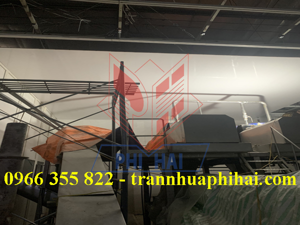 THI CÔNG TRẦN NHỰA THUỶ SẢN CHO NHÀ MÁY CHẾ BIẾN TÔM