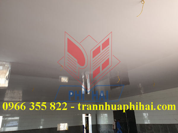 TRẦN NHỰA NHÀ MÁY SURIMI KHI HOÀN THÀNH