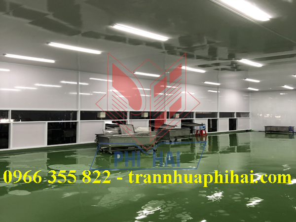 TRẦN NHỰA NHÀ MÁY THỰC PHẨM GC FOOD