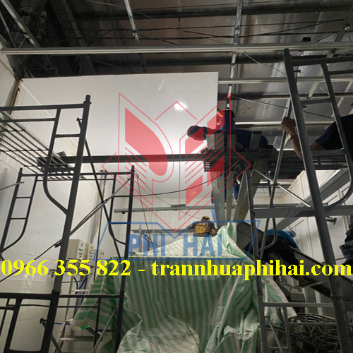 lắp đặt Trần Nhựa