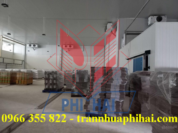 trần nhựa nhà máy chế biến nước giải khát